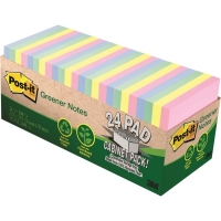 3M™ Post-it® Note <br> 環保便條紙 [3x3"] <br> 654R-24CP-AP