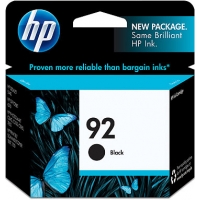 HP Ink Cartridge <br>#92<br>(黑色墨盒)