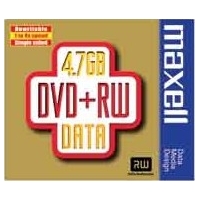 Maxell DVD+RW (10's) <br> [片裝連獨立膠盒]