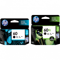 HP Ink Cartridge <br>#60/#60XL <BR>(黑色墨盒)