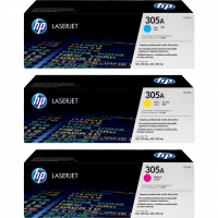 HP Toner Cartridge <br>#305A <br>CE411A/2A/3A <br>(C/M/Y)