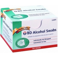 BD™ Alcohol Swabs <br> 酒精棉片 (100's)