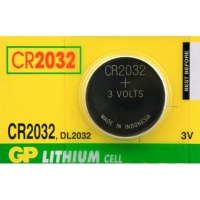 GP 超霸<br>鈕型鋰電池<BR>CR2032 (1粒裝)