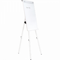 可折疊伸縮金屬支架磁吸白板<BR>[黑色板面/白色板面]