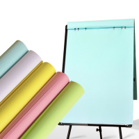 顔色活頁圖表架用紙<BR>[彩色/六孔/撕拉線]