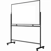 雙面旋轉白板連腳架