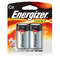 Energizer 勁量鹼性電池 <br> C (2粒裝)